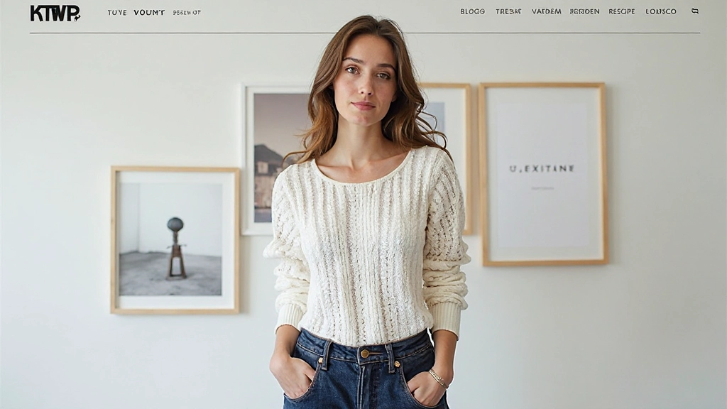 Creative portfolio website showcase