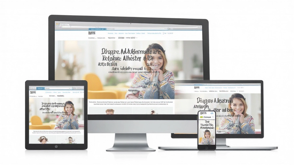 Website lay-out op verschillende formaten: mobiel portret, mobiel landschap, tablet, desktop - allemaal goed uitgelijnde content